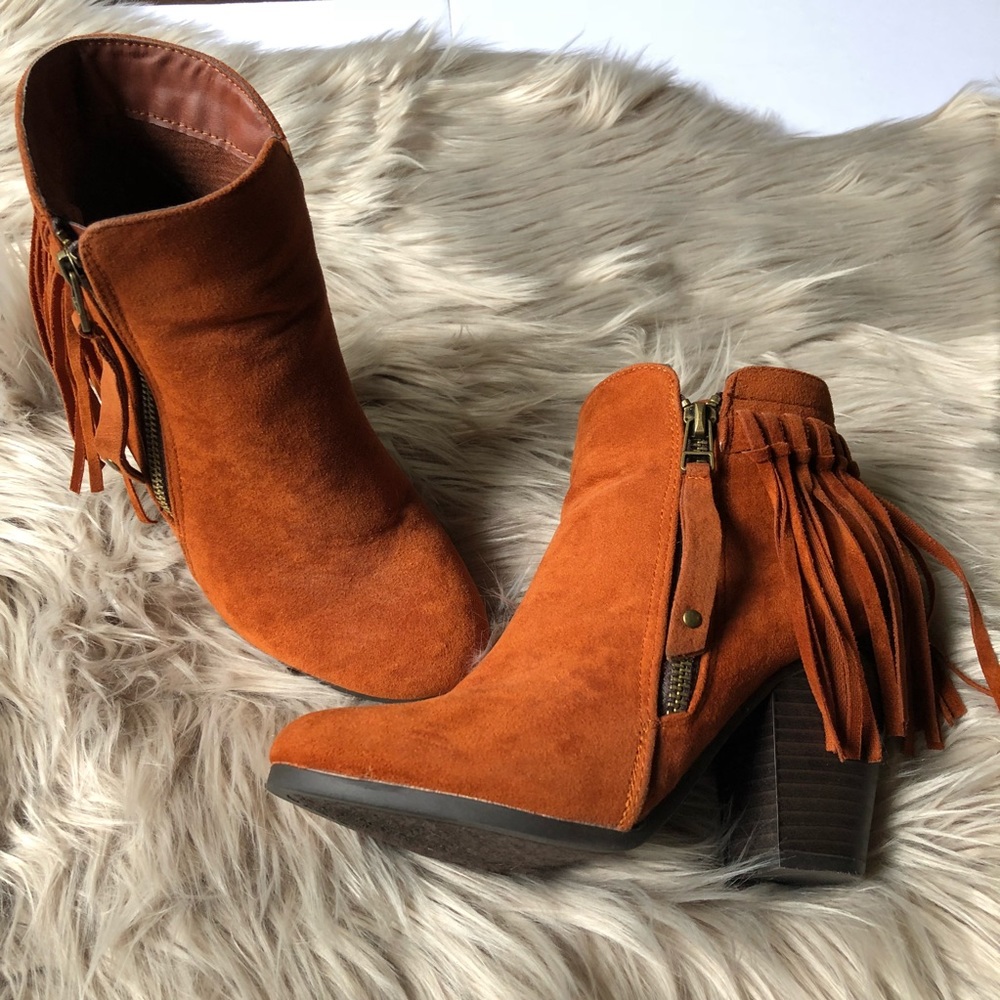 Fringe Booties